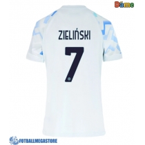 Fotballdrakt Dame Inter Milan Piotr Zielinski #7 Bortedrakt 2025-26 Kortermet